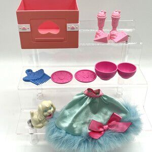 Vintage Tonka Cupcake Doll Angel Lot w Accessories Pet Skirt Comb